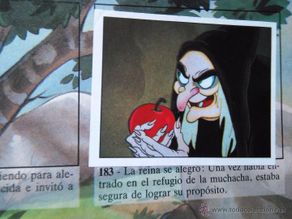 Collezionismo Figurine antiche: BLANCANIEVES DISNEY PANINI 183